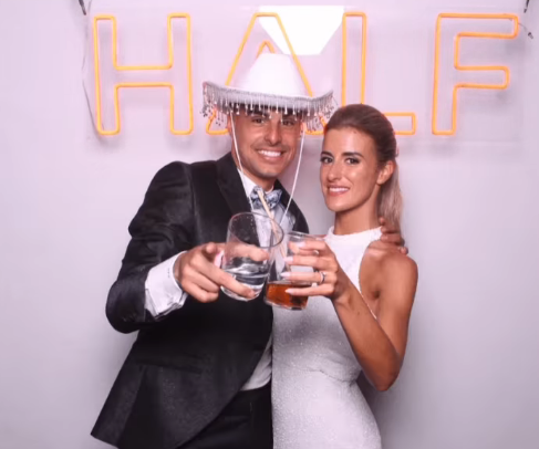 Las fotos del fiestón y de la boda del jugador del Athletic Dani García y Naroa Peñagarikano