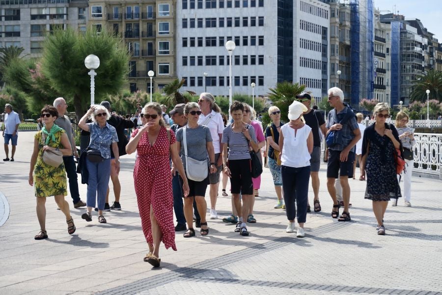 Jornada veraniega en Gipuzkoa