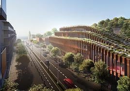 Así será el nuevo edificio del BCC en el barrio donostiarra de Gros