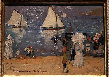 Imagen secundaria 1 - El Museo San Telmo expone los lienzos que Sorolla pintó en Donostia