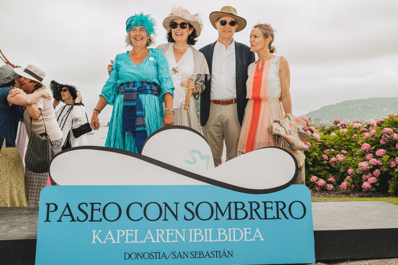Paseo con sombrero por Donostia