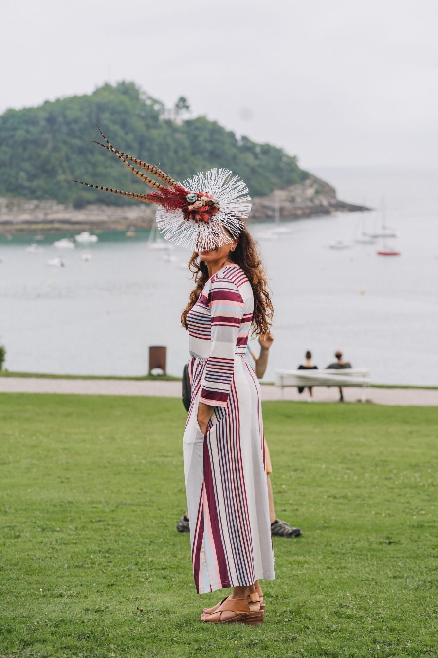 Paseo con sombrero por Donostia