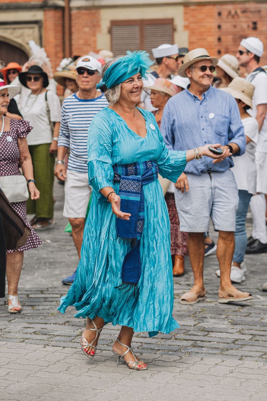 Paseo con sombrero por Donostia