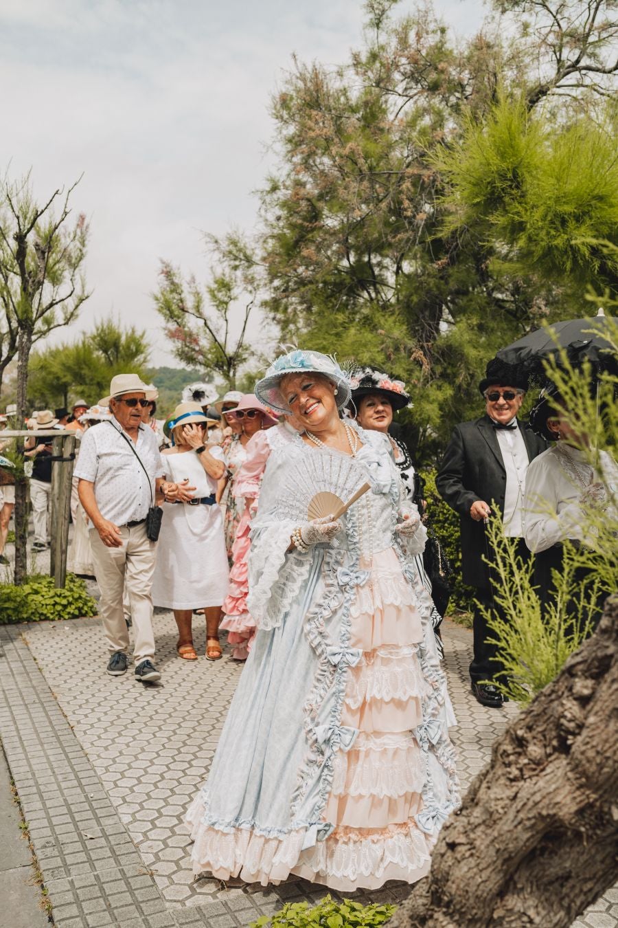 Paseo con sombrero por Donostia