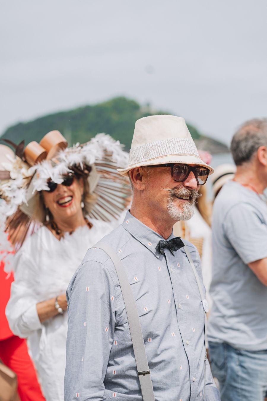 Paseo con sombrero por Donostia