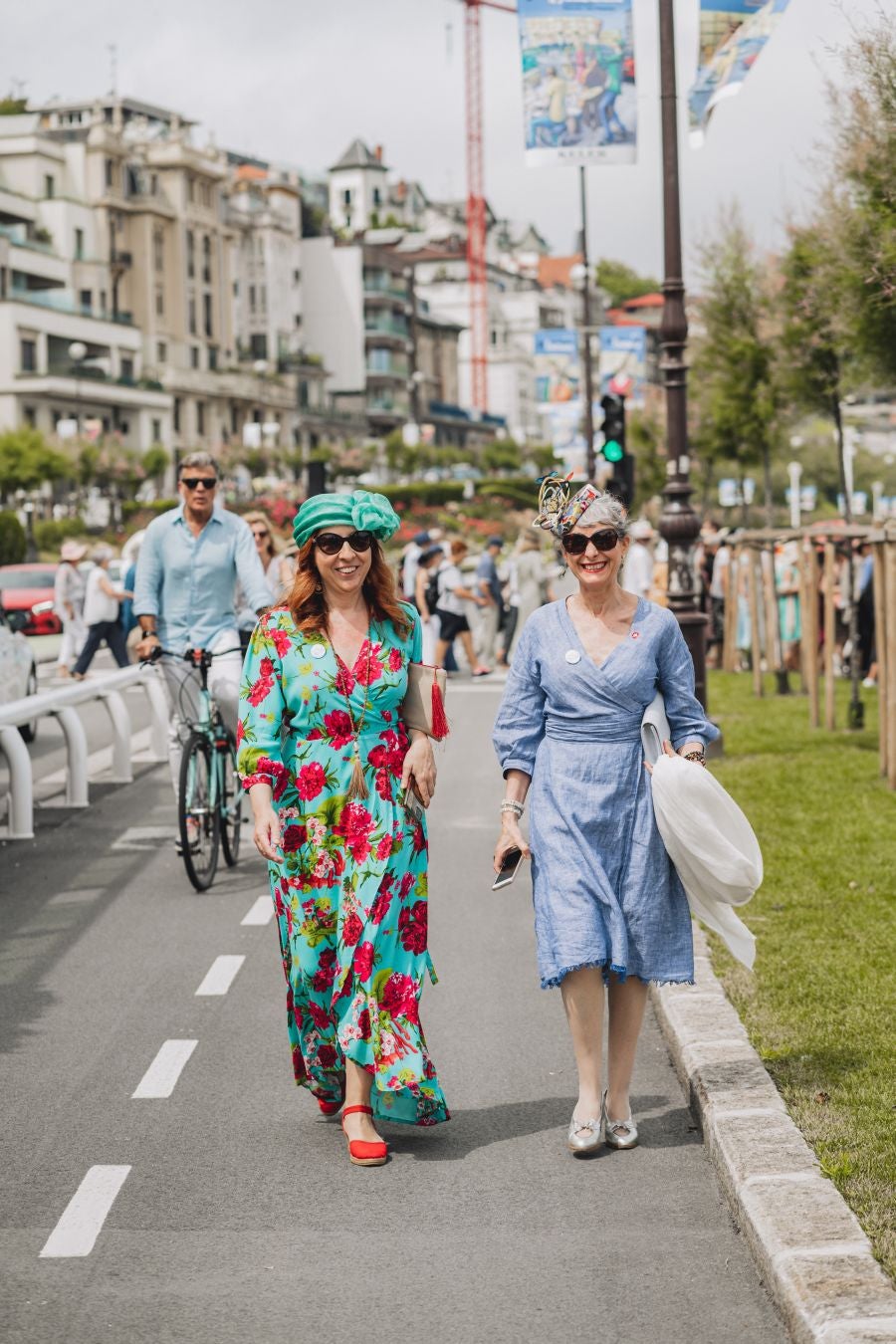 Paseo con sombrero por Donostia