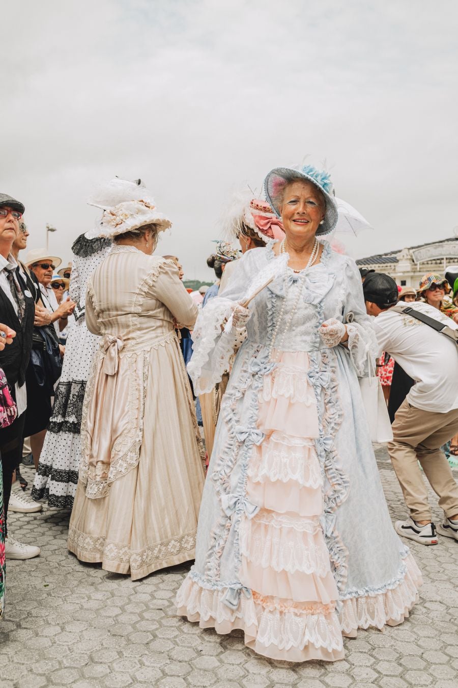 Paseo con sombrero por Donostia