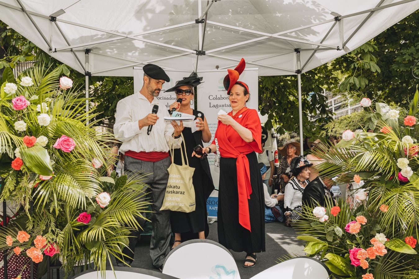 Paseo con sombrero por Donostia