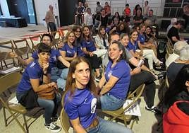 Las 'pirolíticas' del Arrasate Rugby Taldea.