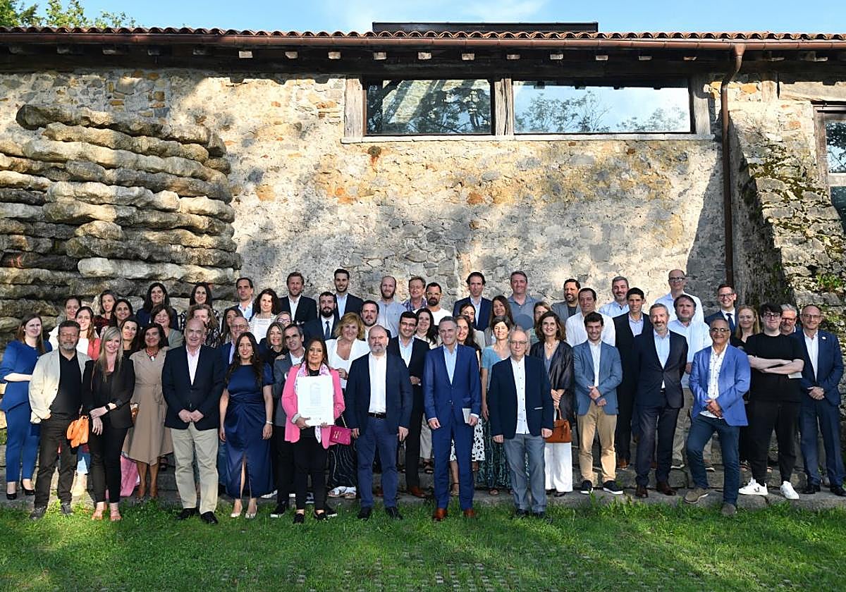 San Sebastian Gastronomika ha recibido este jueves el premio Hoteles de Gipuzkoa, en una ceremonia en Chillida Leku.
