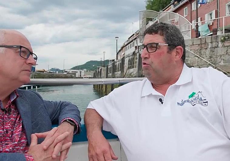 «Cuando venía Franco, nos movían las motoras del puerto de Donostia»