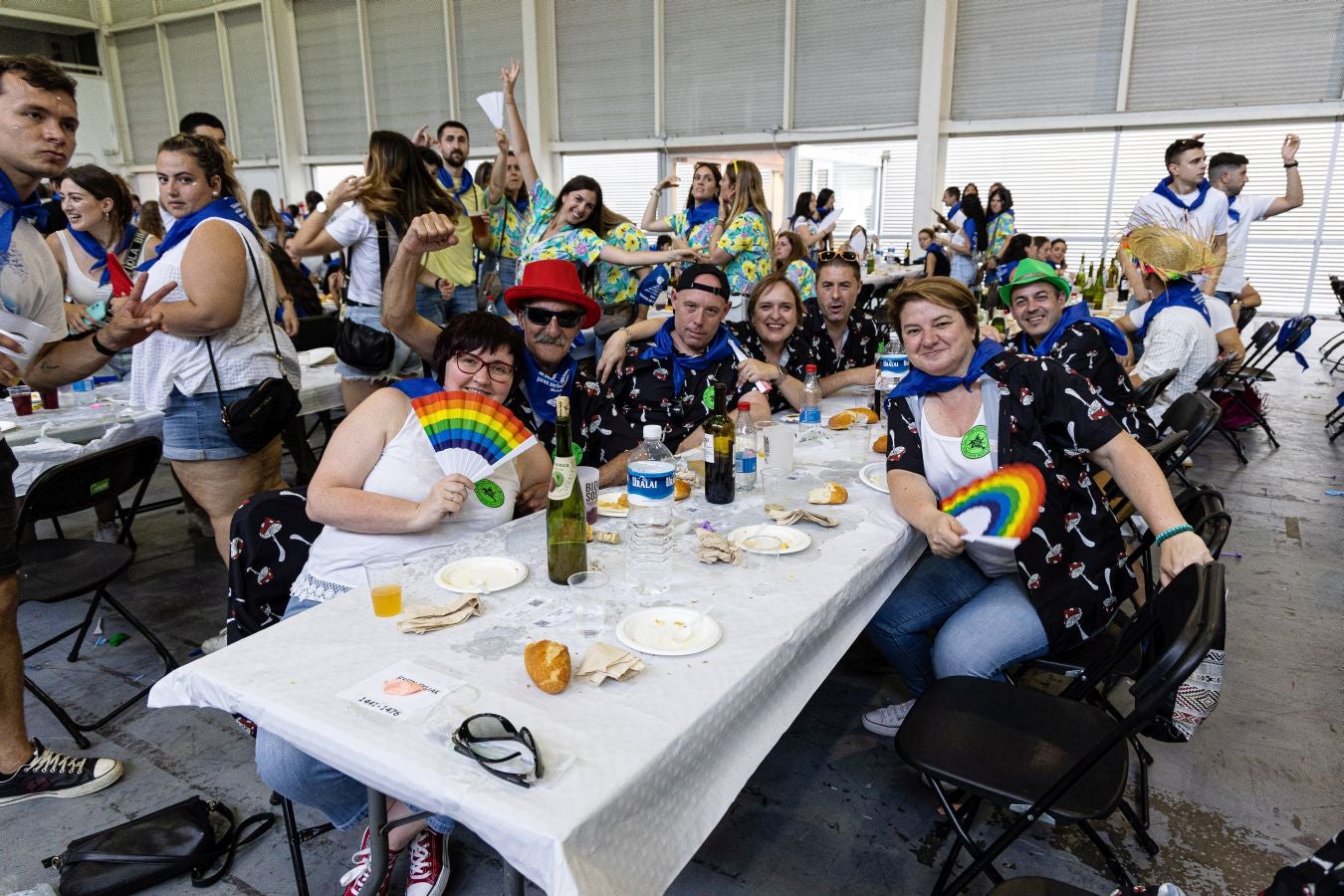 Las cuadrillas protagonizan el sábado festivo de San Marcial