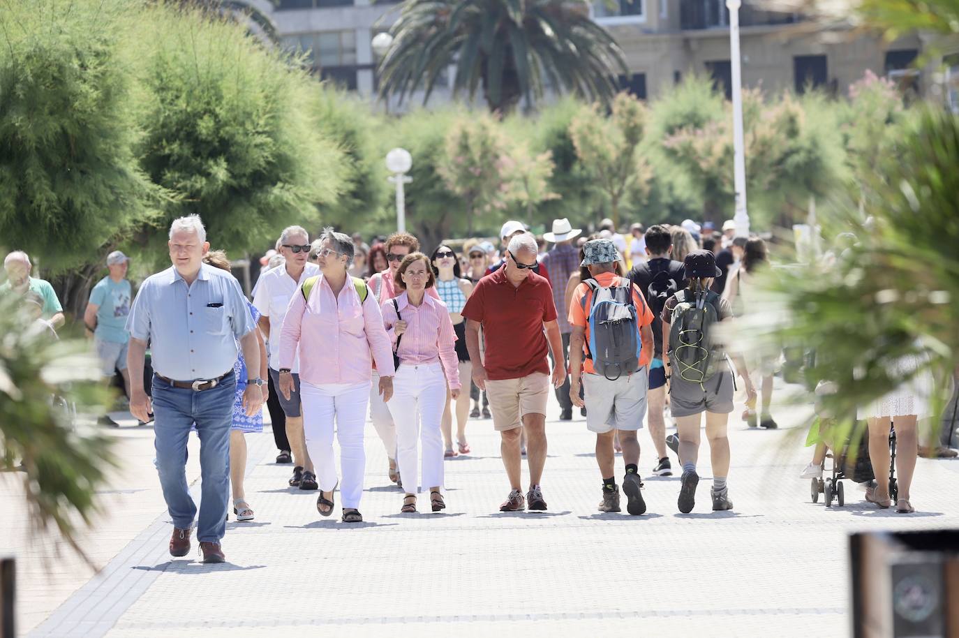 Gipuzkoa registra un fin de semana de verano