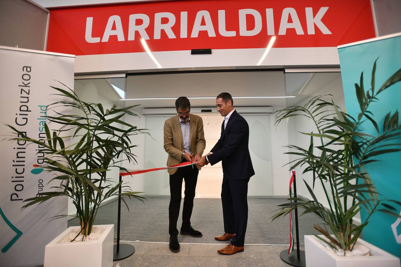 La inauguración de las nuevas Urgencias de Policlínica Gipuzkoa, en imágenes