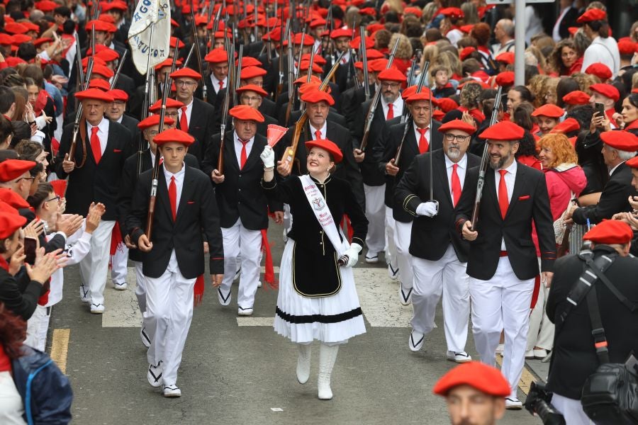 Las mejores imágenes del Alarde Tradicional