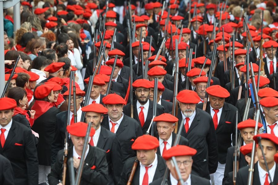 Las mejores imágenes del Alarde Tradicional