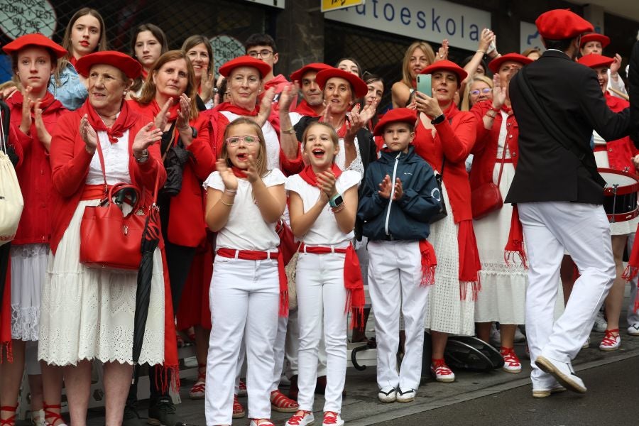 Las mejores imágenes del Alarde Tradicional