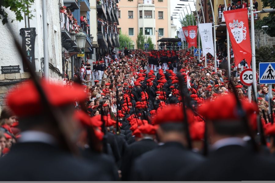 Las mejores imágenes del Alarde Tradicional