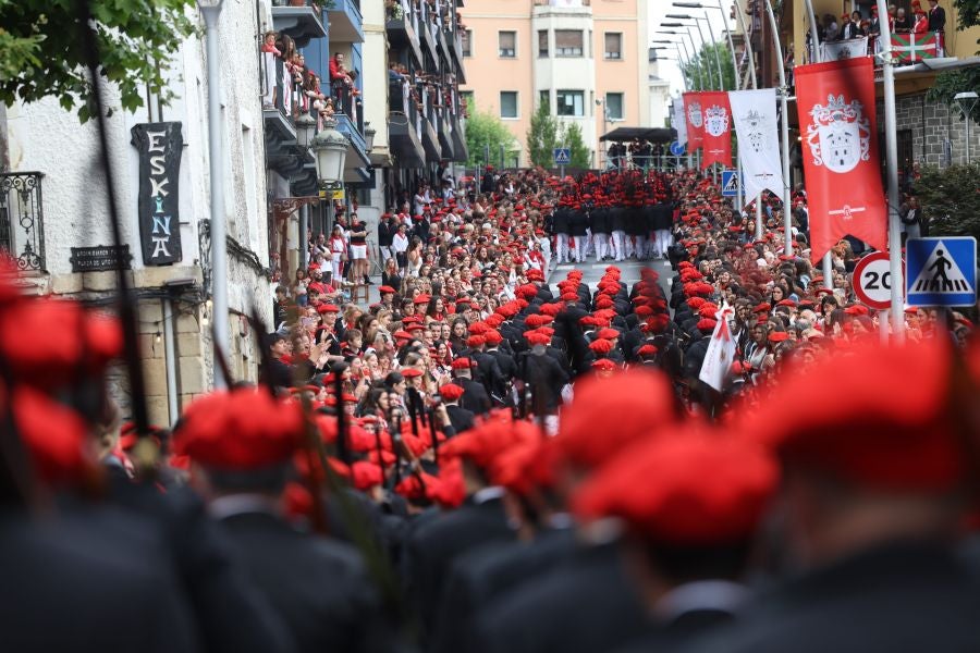 Las mejores imágenes del Alarde Tradicional