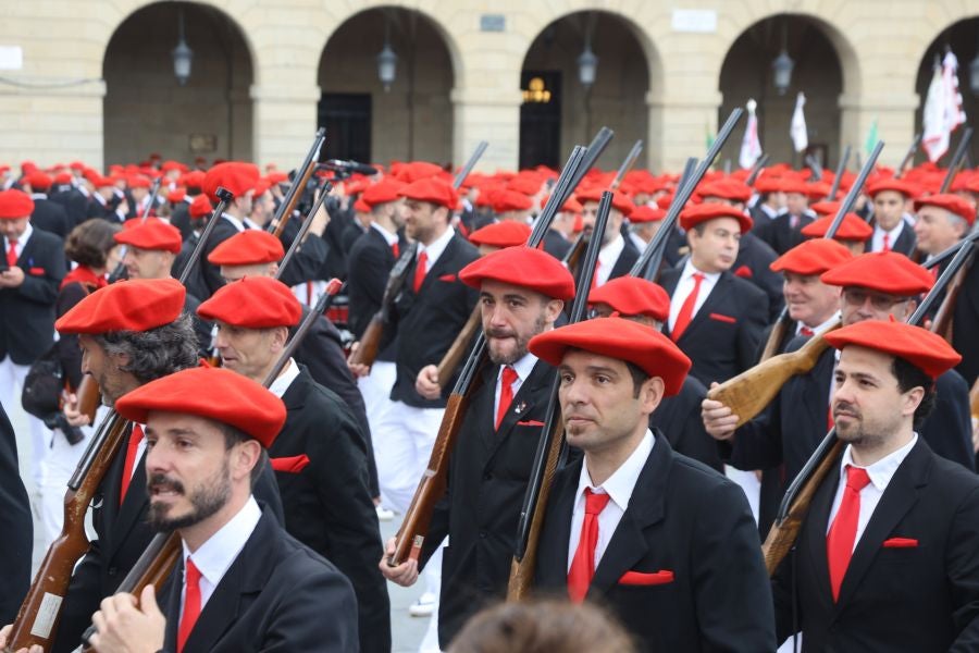 Las mejores imágenes del Alarde Tradicional
