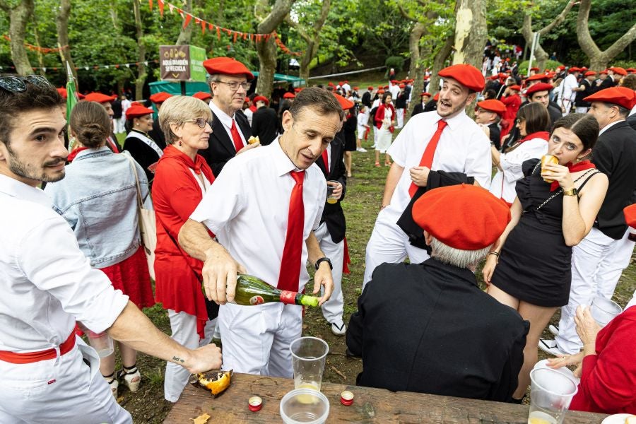 Las mejóres imágenes de la romería de San Marcial