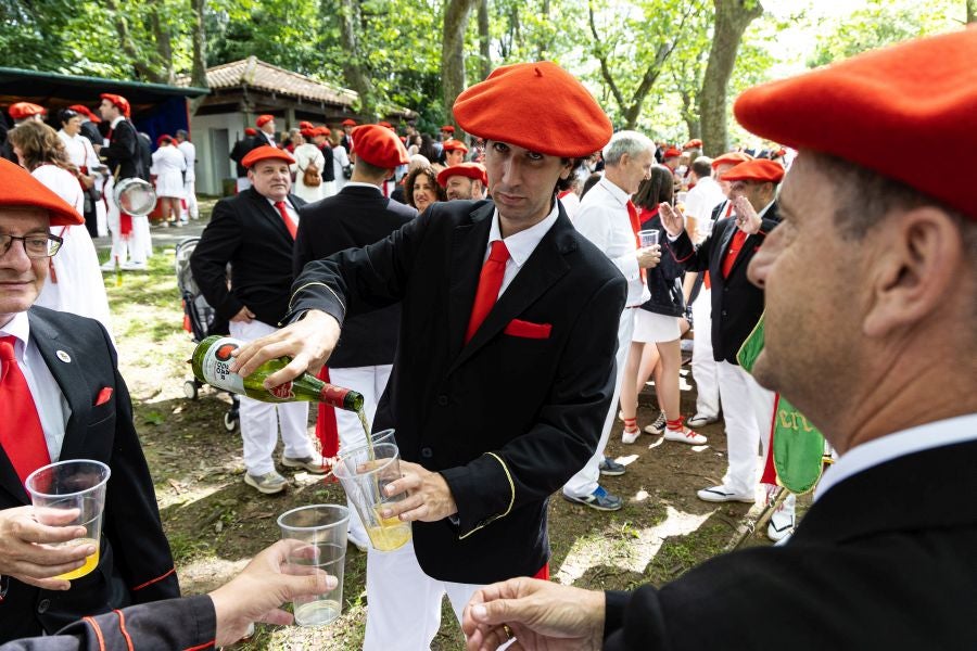 Las mejóres imágenes de la romería de San Marcial