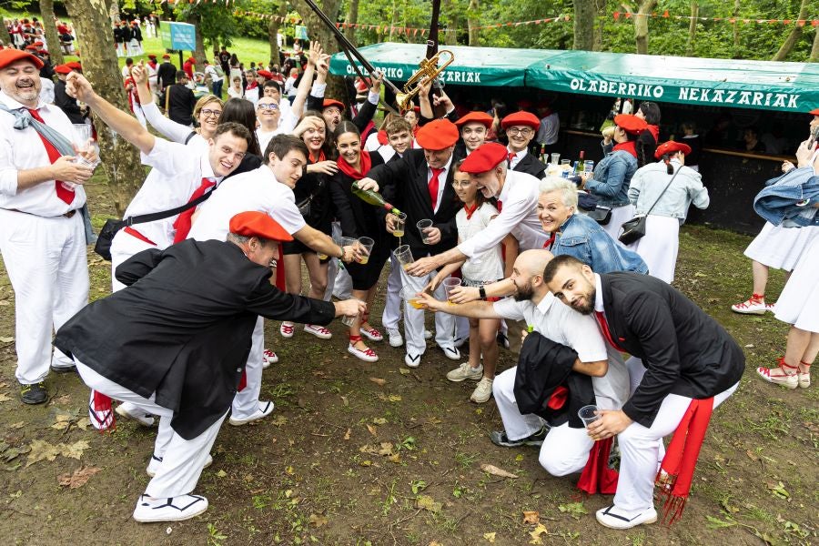 Las mejóres imágenes de la romería de San Marcial