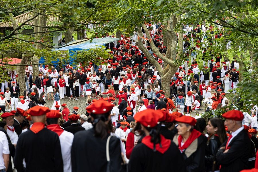 Las mejóres imágenes de la romería de San Marcial