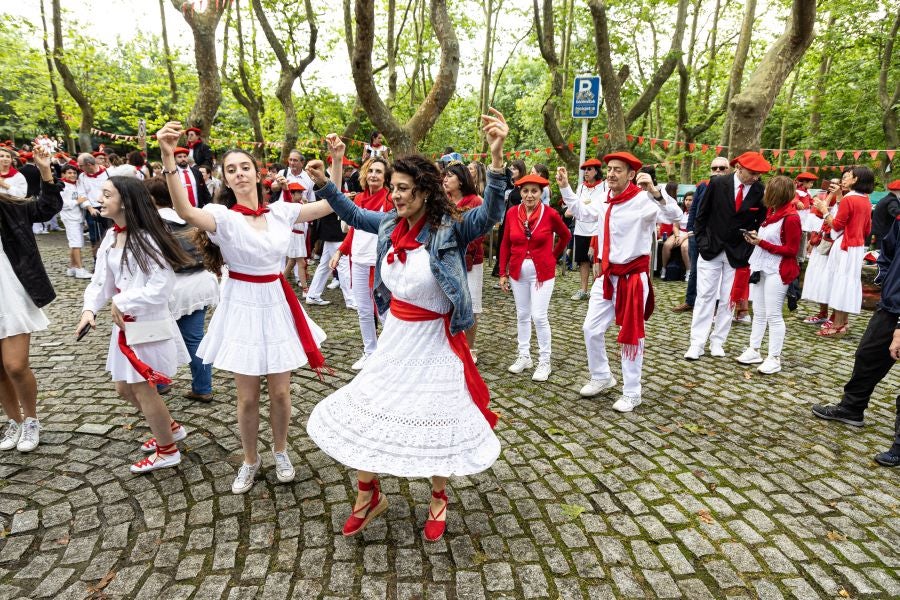 Las mejóres imágenes de la romería de San Marcial