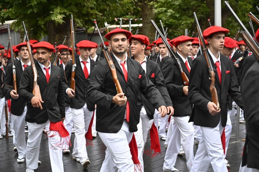 Las mejores imágenes del Alarde Tradicional