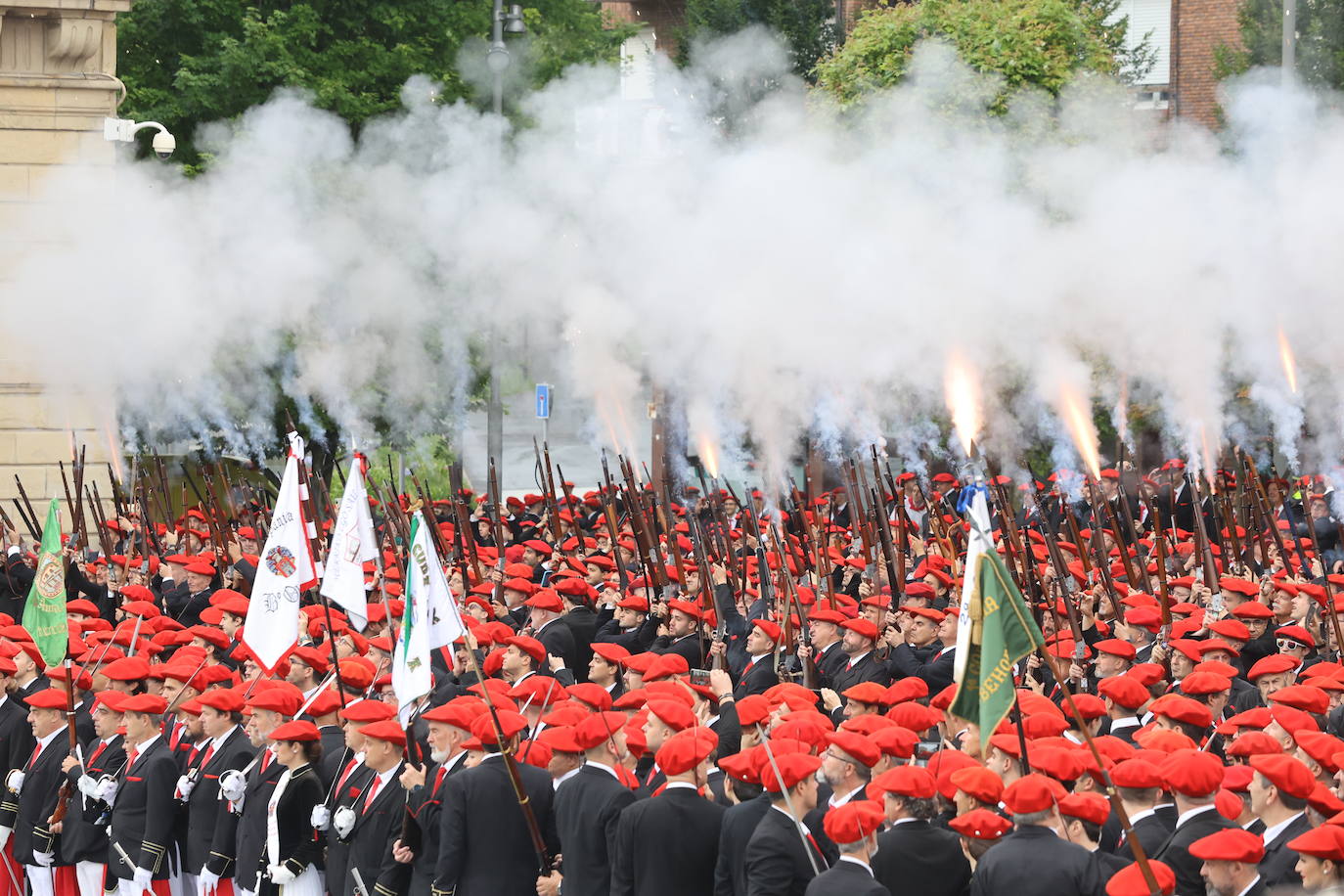 Las mejores imágenes del Alarde Tradicional