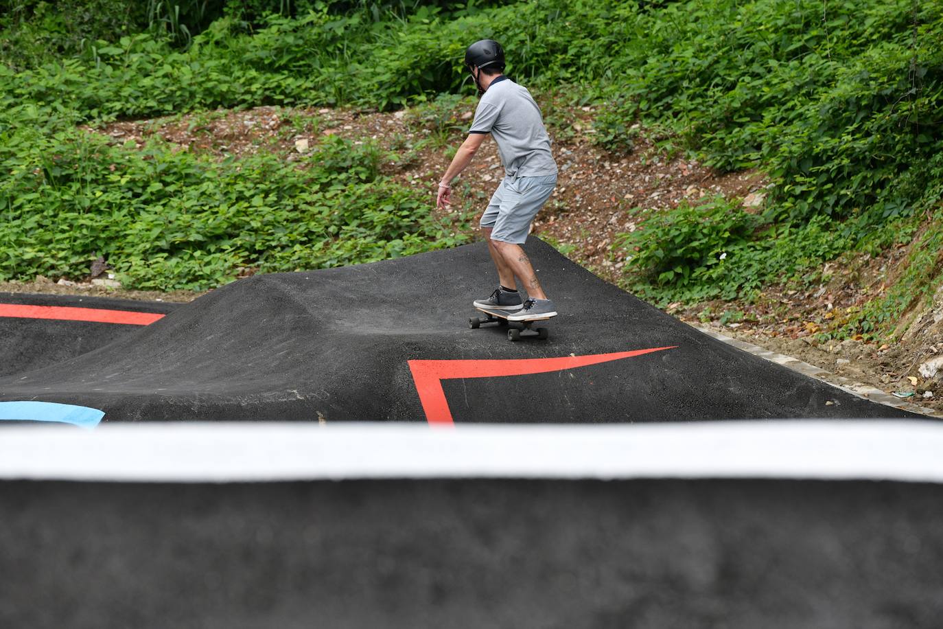 Inaugurado el nuevo pump-track de Arrobitxulo