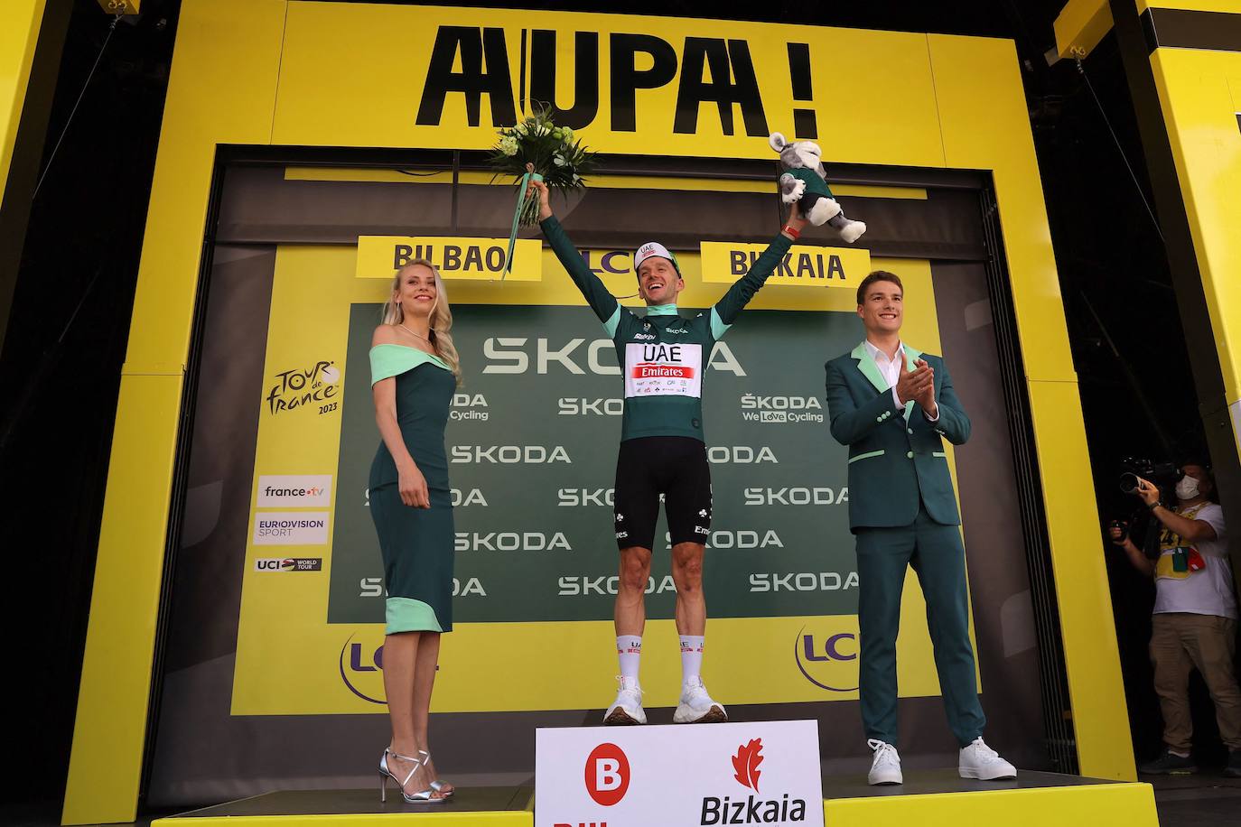 Las mejores imágenes de la primera etapa del Tour de Francia