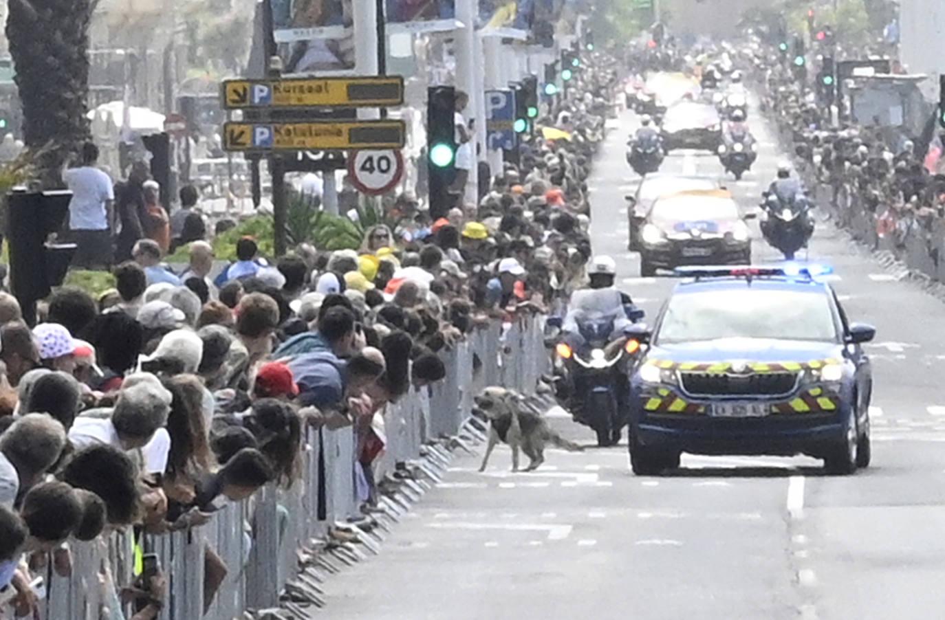 Las mejores imágenes de la etapa del Tour en Gipuzkoa