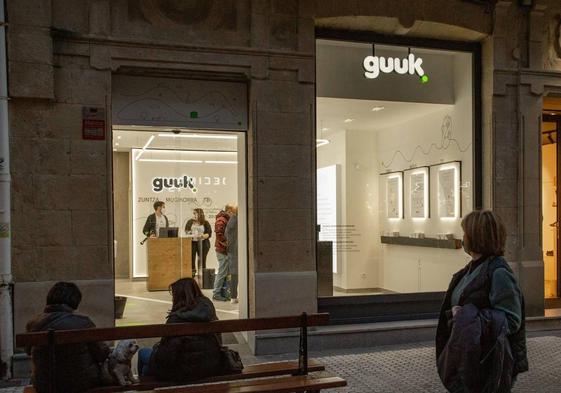 Tienda de Guuk en el centro de San Sebastián