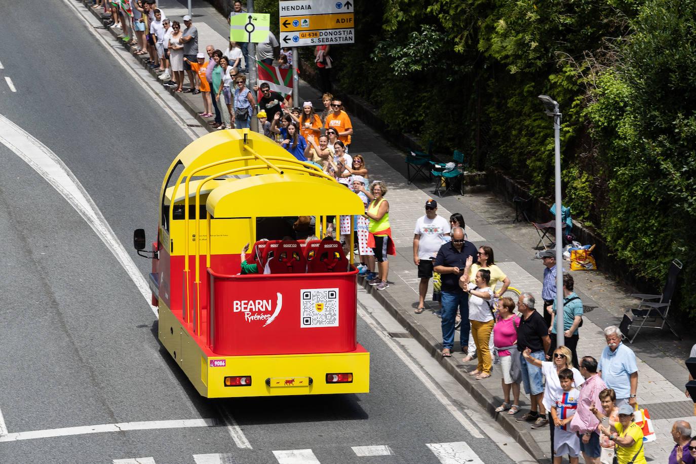 Las mejores imágenes de la etapa del Tour en Gipuzkoa