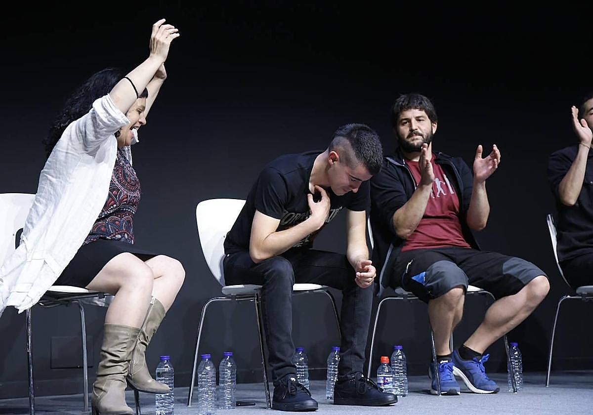 Peru Abarrategi, 2022ko finala irabazi zuela jakinarazi zen unean.