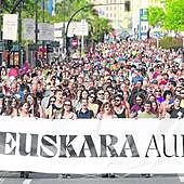 «Es un eslabón más de la ofensiva judicial contra el euskera»