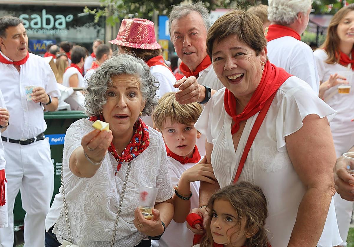 Momenticos y tradición sanferminera