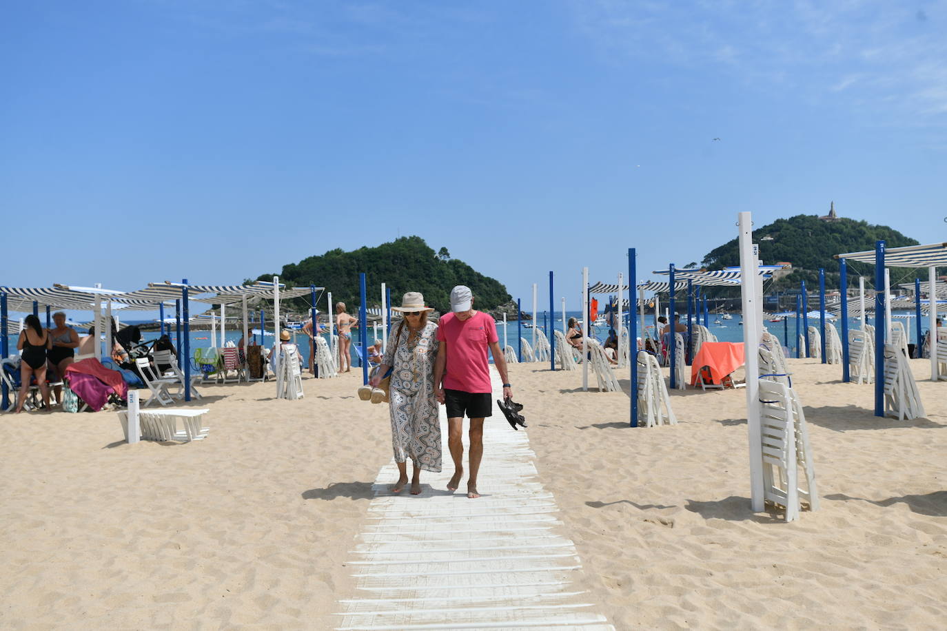 Jornada de calor en Gipuzkoa