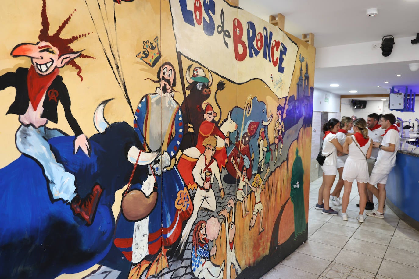 Las peñas de Pamplona