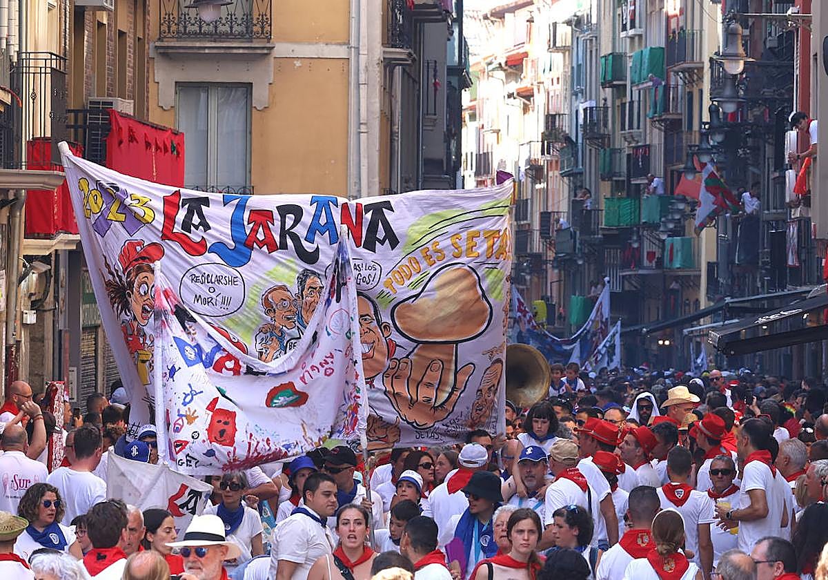 Las peñas de Pamplona