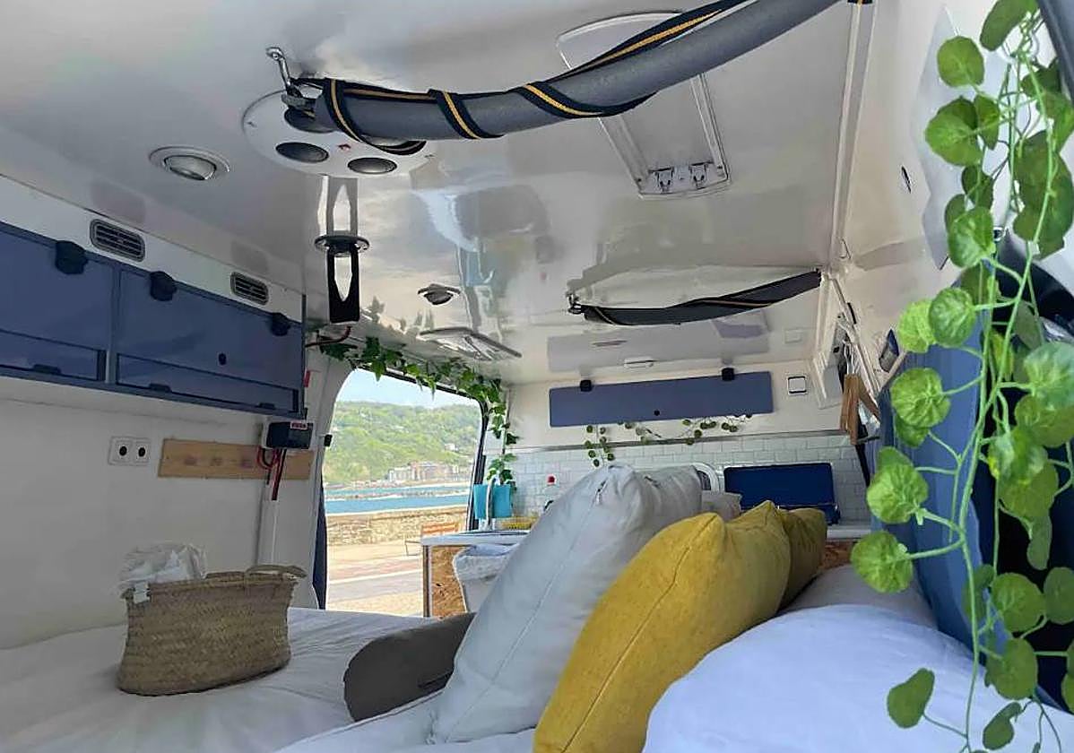 Uno de los alojamientos que se oferta en la popular web de alquiler vacacional