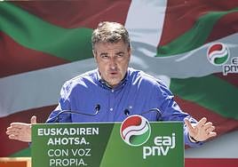 Aitor Esteban acusó a Otegi de mentir.