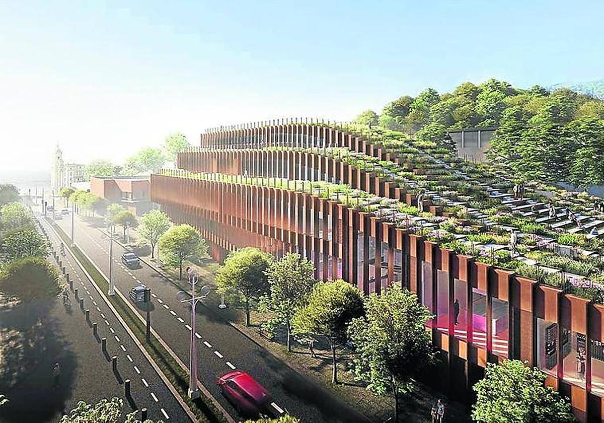 Así será el nuevo edificio del Basque Culinary Center situado en Gros.