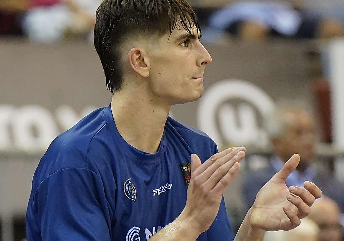 Xabi Beraza, en su etapa en el GBC