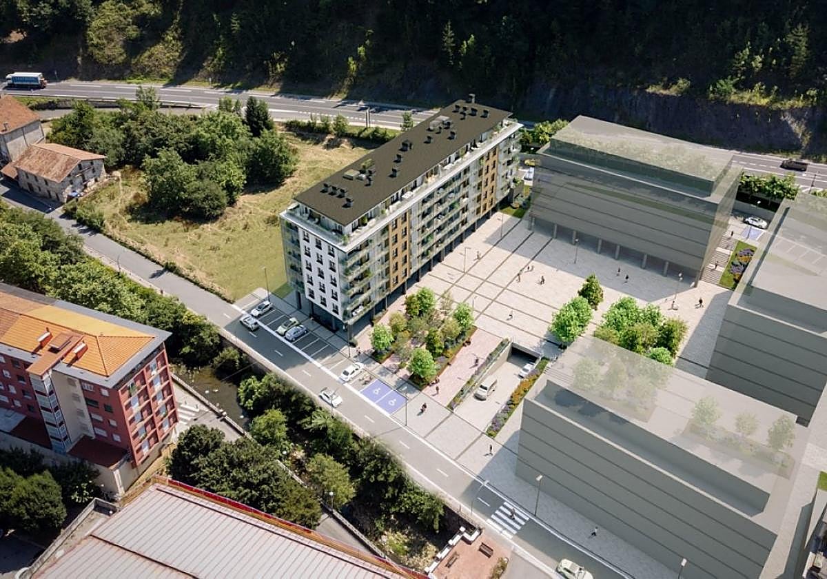 Aspecto que tendrá a futuro la zona de Forjas.