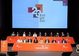 El Palacio del Kursaal ha acogido este miércoles, una vez más, el Congreso anual del Grupo Mondragon.