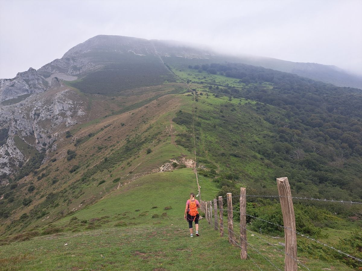 Exigente subida a Txurregi