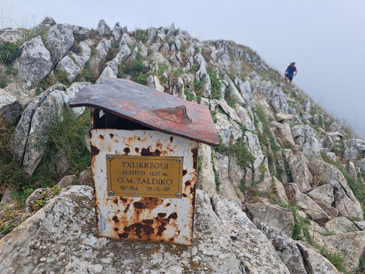 Exigente subida a Txurregi